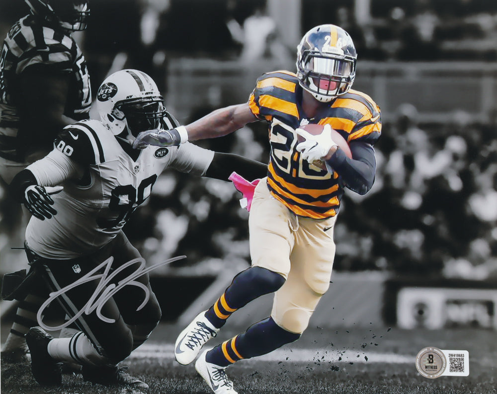 Leveon Bell Autographed Hand Signed 8x10 Pittsburgh Steelers Photo - Beckett COA