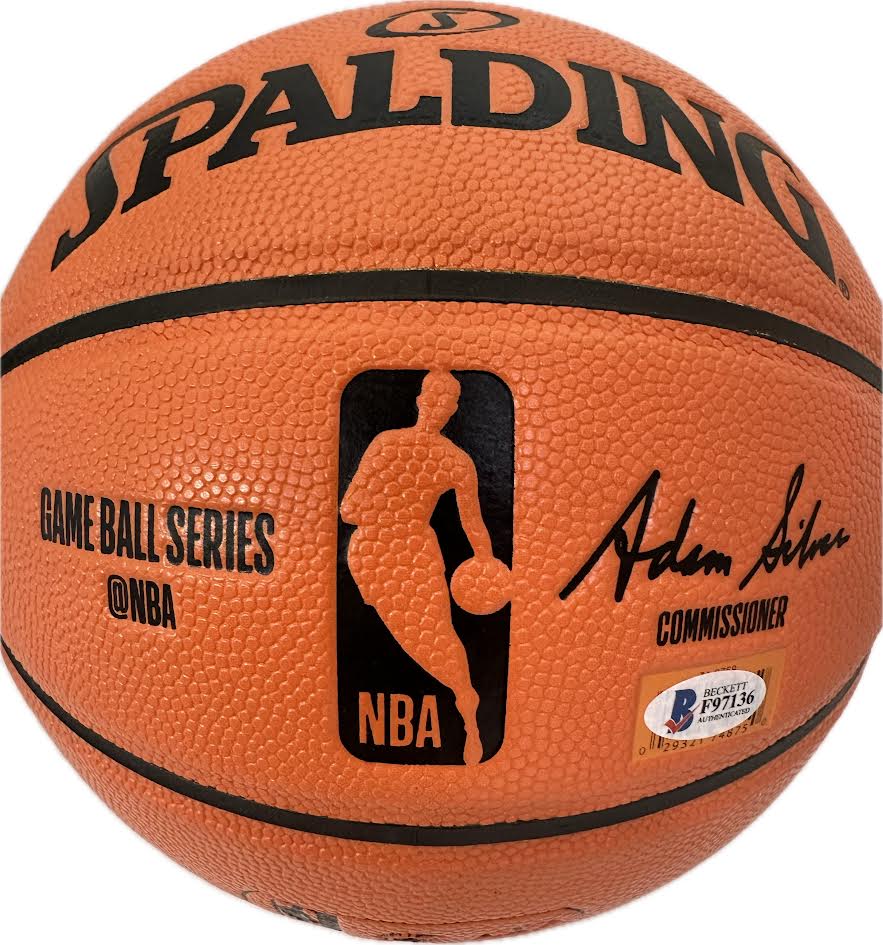 Luka Doncic Autographed Hand Signed Basketball - JSA COA