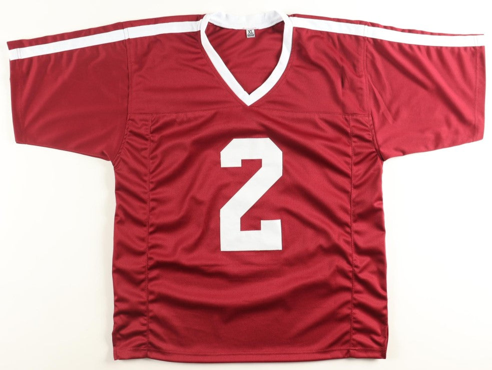 Johnny Manziel Autographed Hand Signed Custom Texas A&M Aggies Jersey W/ Inscription - Beckett COA