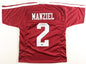 Johnny Manziel Autographed Hand Signed Custom Texas A&M Aggies Jersey W/ Inscription - Beckett COA