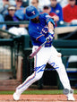 Marcus Semien Autographed Hand Signed 8x10 Texas Rangers Vertical Photo - Beckett COA