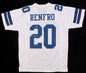 Mel Renfro Autographed Hand Signed Custom Dallas Mavericks Jersey W/ Inscription - Beckett COA
