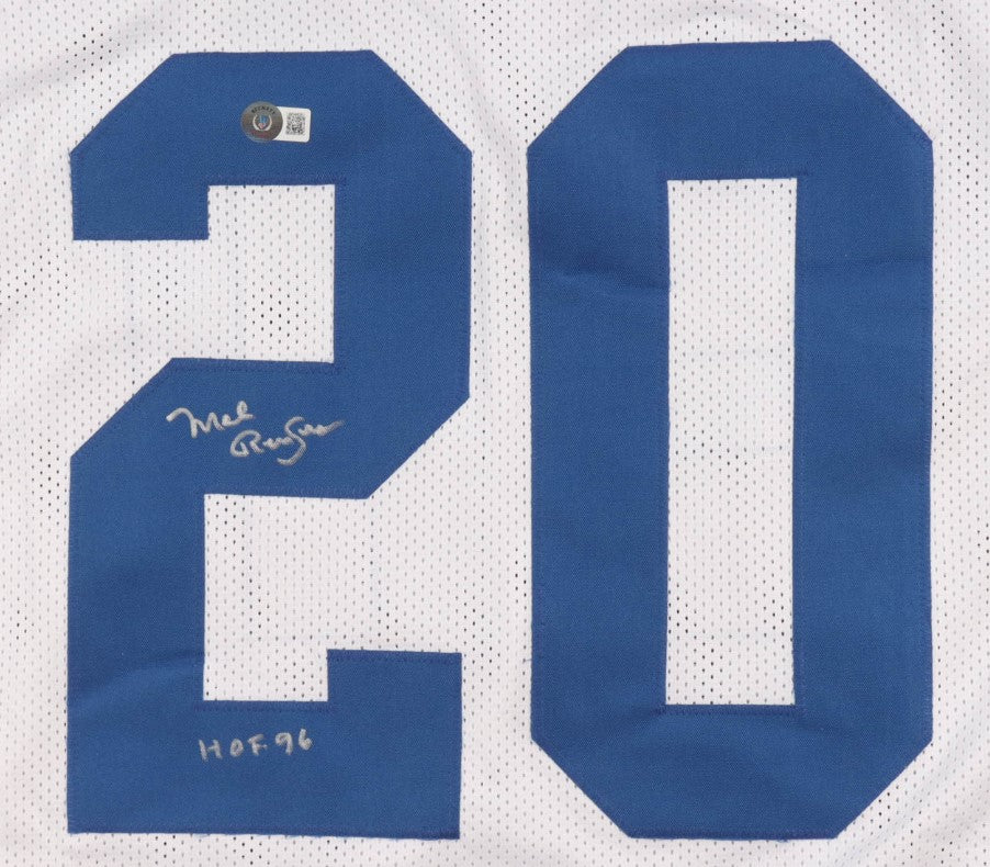 Mel Renfro Autographed Hand Signed Custom Dallas Mavericks Jersey W/ Inscription - Beckett COA