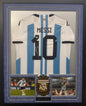 Lionel Messi Autographed Hand Signed Custom Framed Argentina Jersey - Fanatics COA