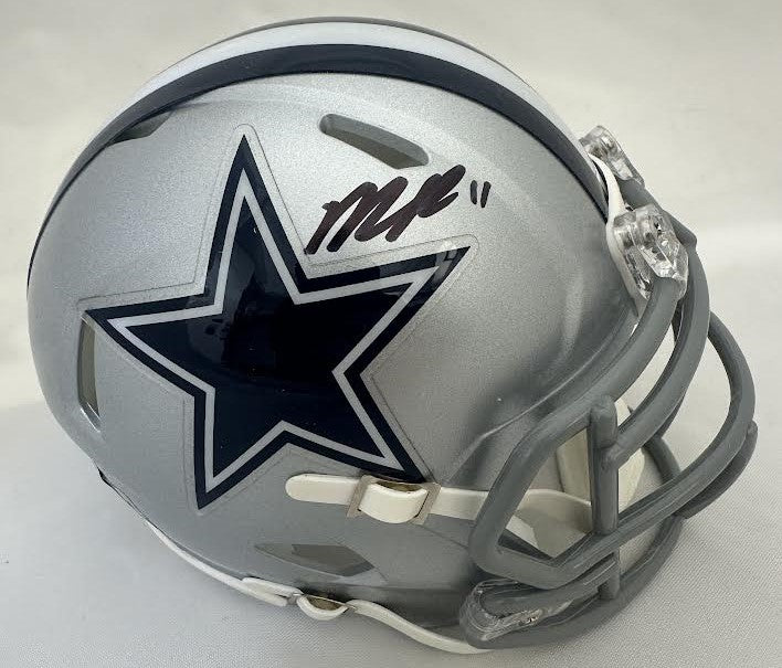 Micah Parsons Autographed Hand Signed Dallas Cowboys Mini Helmet - Fanatics COA