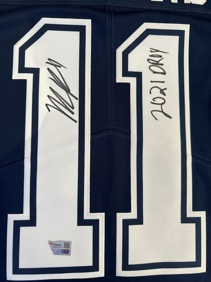 Micah Parsons Autographed Hand Signed Nike Dallas Cowboys Jersey - Fanatics COA