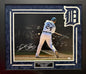 Miguel Cabrera Autographed Hand Signed Custom Framed 16x20 Detroit Tigers Photo - JSA COA