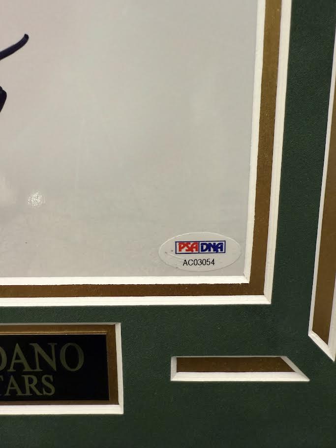 Mike Modano Autographed Hand Signed Custom Framed 8x10 Dallas Stars Photo - PSA/DNA COA