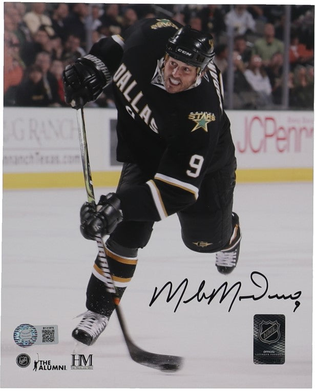 Mike Modano Autographed Hand Signed 8x10 Dallas Stars Photo - Beckett COA