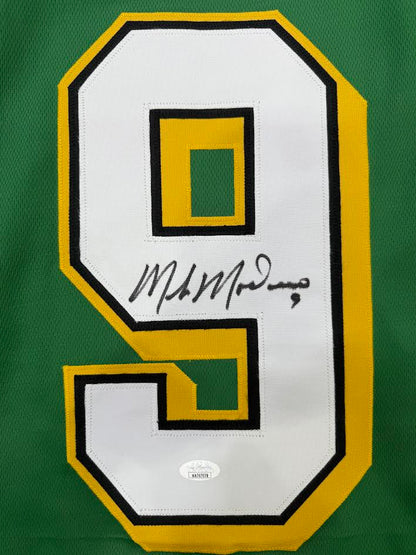 Mike Modano Autographed Hand Signed Custom Minnesota North Stars Jersey - JSA COA