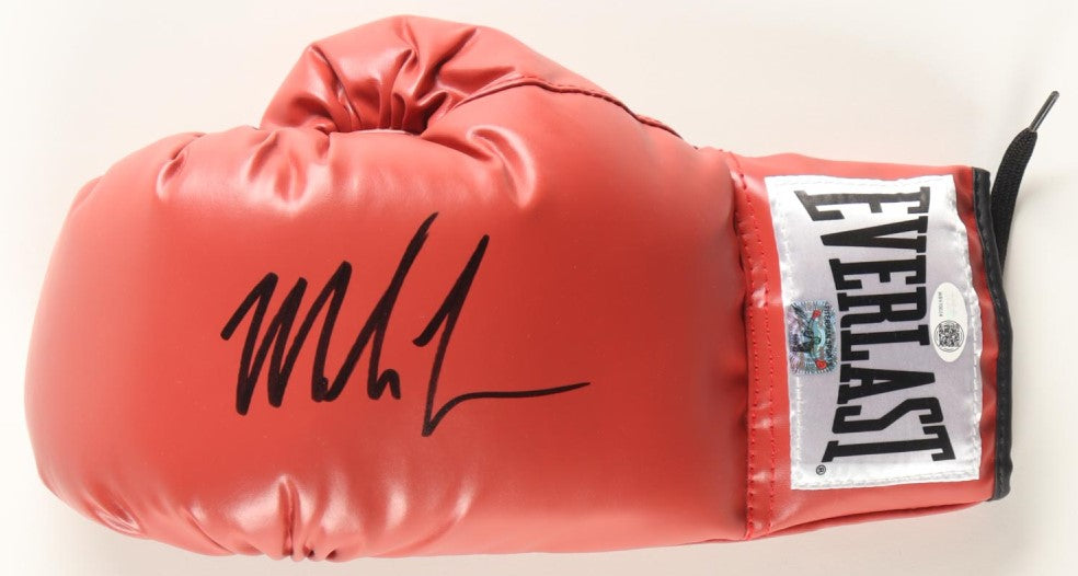 Mike Tyson Autographed Hand Signed Boxing Glove - JSA COA