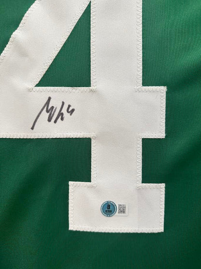 Miro Heiskanen Autographed Hand Signed Custom Framed Dallas Stars Jersey - Beckett COA