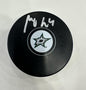 Miro Heiskanen Autographed Hand Signed Dallas Stars Puck - Cojo COA