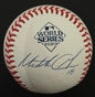 Mitch Garver Autographed Hand Signed World Series Baseball - Fanatics COA