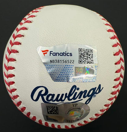 Mitch Garver Autographed Hand Signed World Series Baseball - Fanatics COA