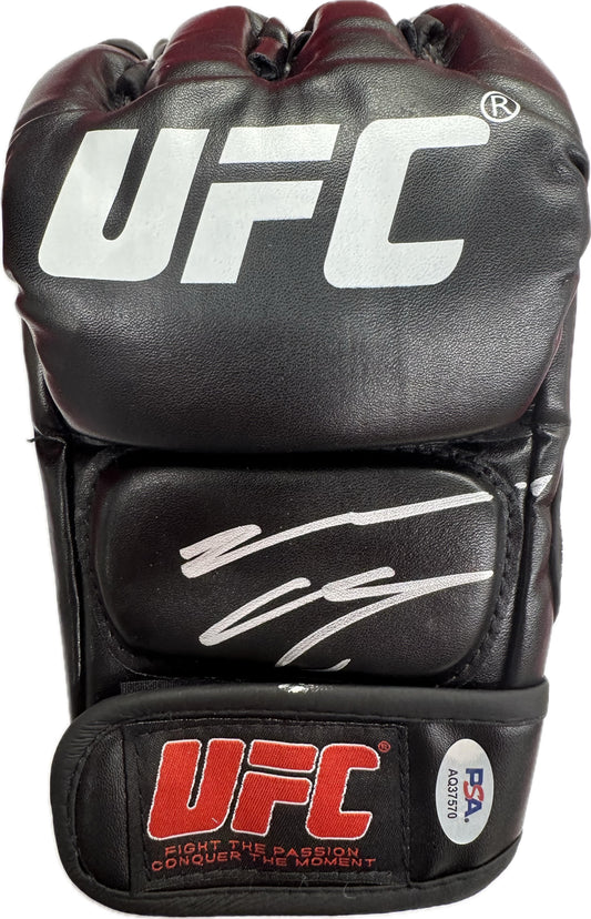 Nate Diaz Autographed Hand Signed UFC Glove - PSA COA