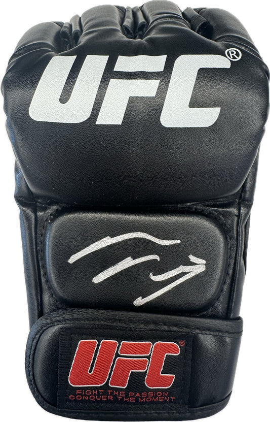 Nate Diaz Autographed Hand Signed UFC Glove - Beckett COA