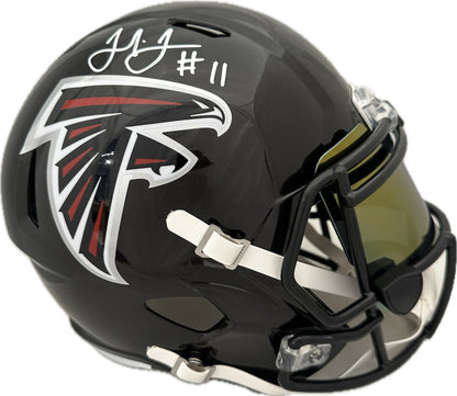 Julio Jones Autographed Hand Signed Full Size Replica Atlanta Falcons Helmet - JSA COA