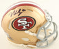 Nick Bosa Autographed Hand Signed San Francisco 49ers Mini Helmet - Beckett COA