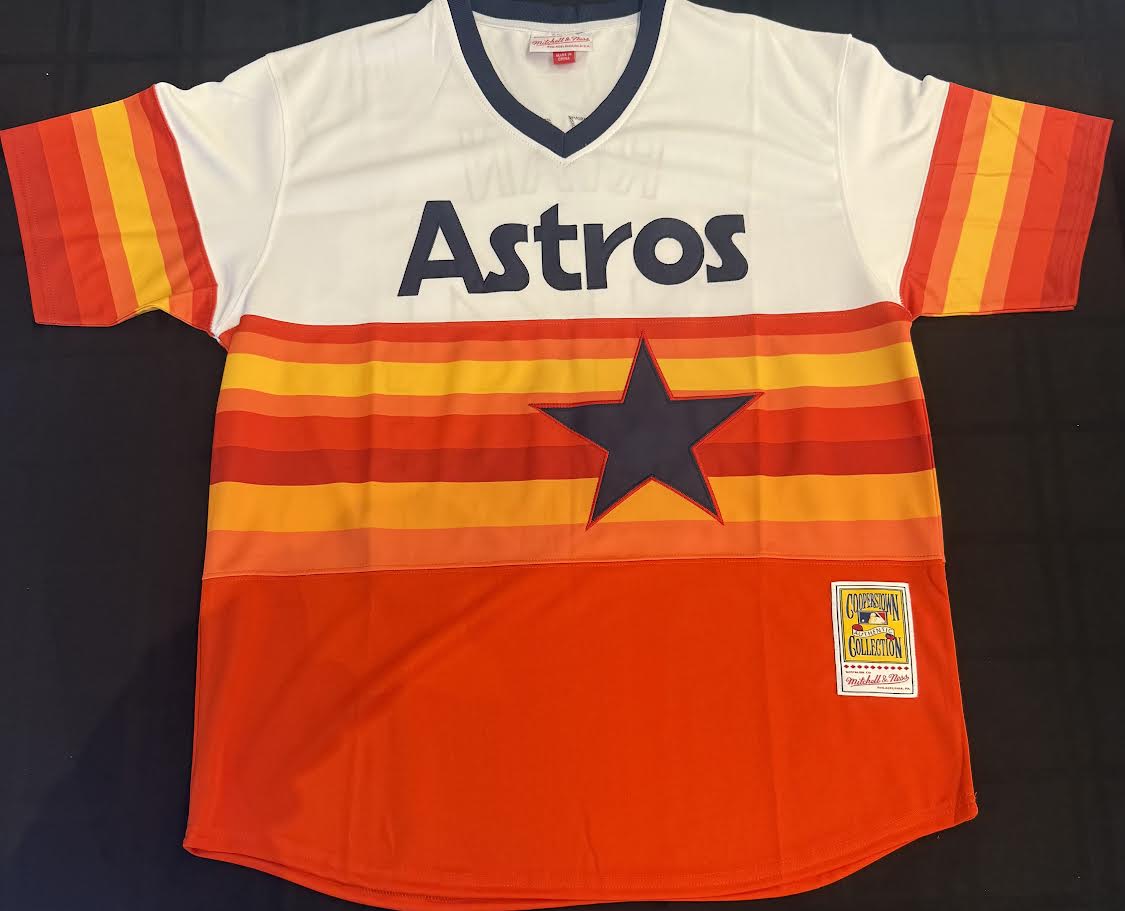 Nolan Ryan Autographed Hand Signed Custom Houston Astros Jersey W/ Inscription - PSA COA