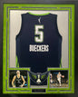 Paige Bueckers Autographed Hand Signed Custom Framed Dallas Wings Jersey - JSA COA