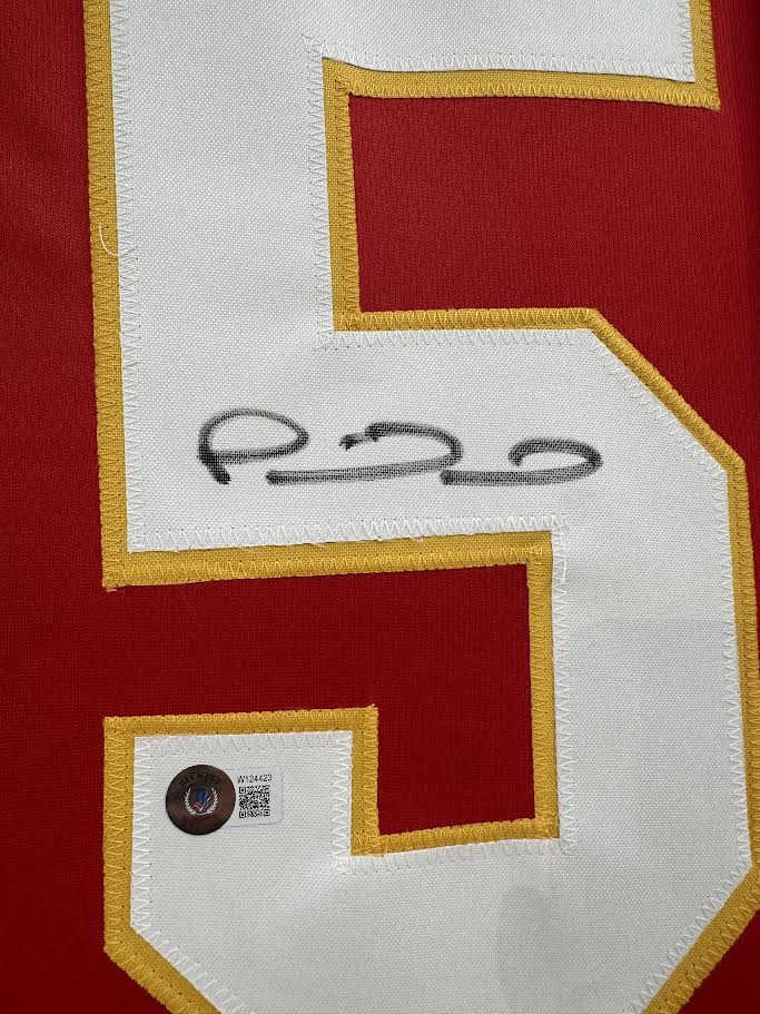 Patrick Mahomes Autographed Hand Signed Custom Framed Kansas City Chiefs Jersey - Beckett COA