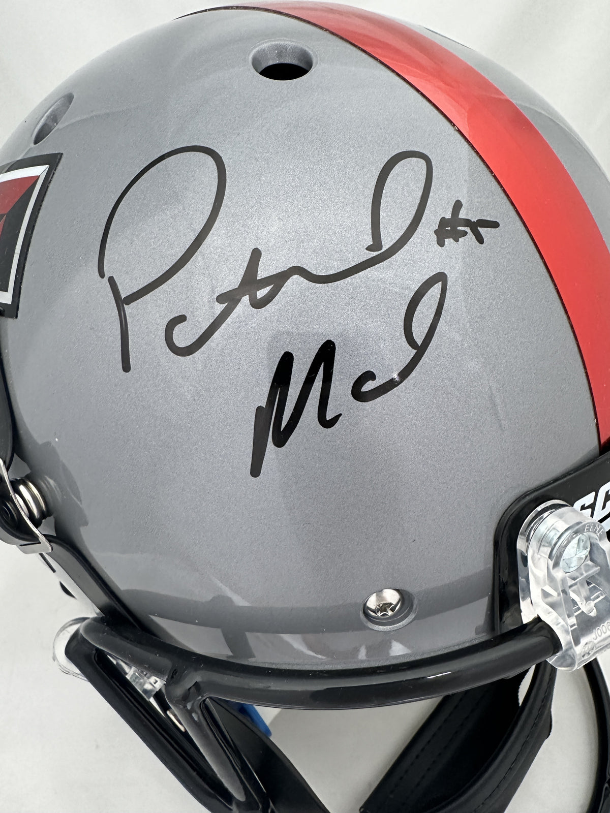Patrick Mahomes Autographed Hand Signed Full Size Replica Texas Tech Helmet - JSA COA