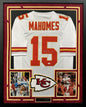 Patrick Mahomes Autographed Hand Signed Custom Framed Kansas City Chiefs Jersey - JSA COA