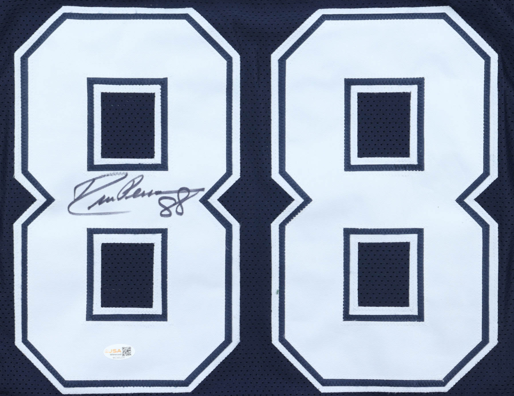 Drew Pearson Autographed Hand Signed Custom Dallas Cowboys Jersey - JSA COA