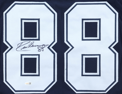 Drew Pearson Autographed Hand Signed Custom Dallas Cowboys Jersey - JSA COA