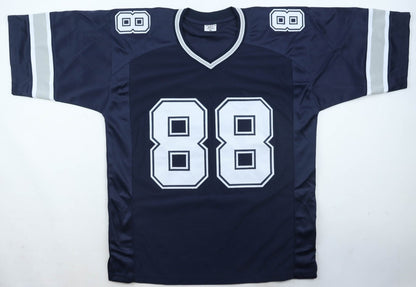 Drew Pearson Autographed Hand Signed Custom Dallas Cowboys Jersey - JSA COA