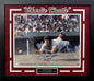 Pete Rose Autographed Hand Signed Custom Framed 16x20 Cincinnati Reds Photo - Mounted COA