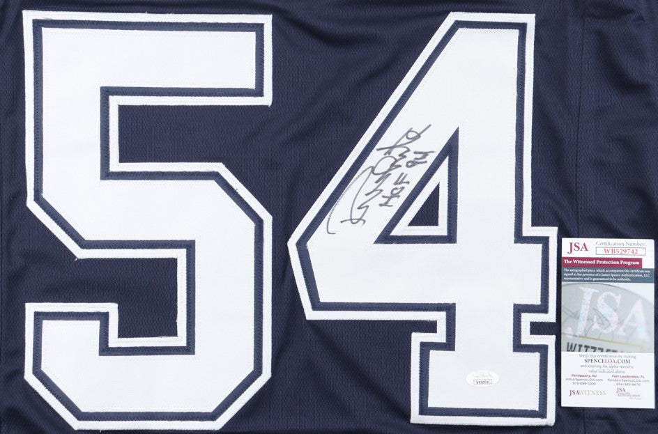 Randy White Autographed Hand Signed Custom Dallas Cowboys Jersey W Insc. - JSA COA