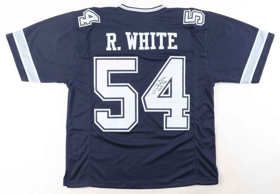 Randy White Autographed Hand Signed Custom Dallas Cowboys Jersey W Insc. - JSA COA
