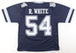 Randy White Autographed Hand Signed Custom Dallas Cowboys Jersey W Insc. - JSA COA
