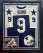 Tony Romo Autographed Hand Signed Custom Framed Dallas Cowboys Jersey