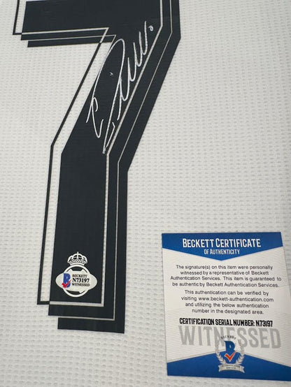 Cristiano Ronaldo Autographed Hand Signed Custom Framed Real Madrid Jersey - Beckett COA