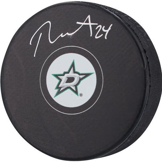 Roope Hintz Autographed Hand Signed Dallas Stars Puck - Fanatics COA