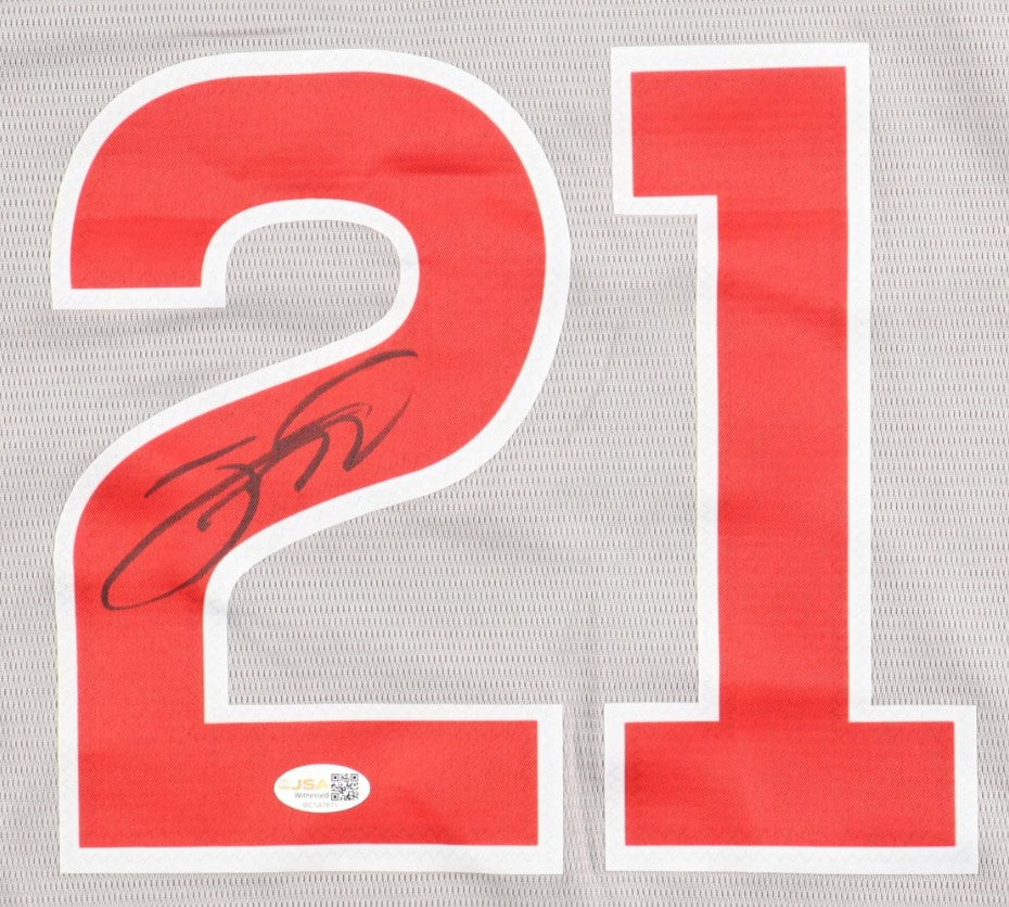 Sammy Sosa Autographed Hand Signed Chicago Cubs Nike Authentic Jersey - JSA COA