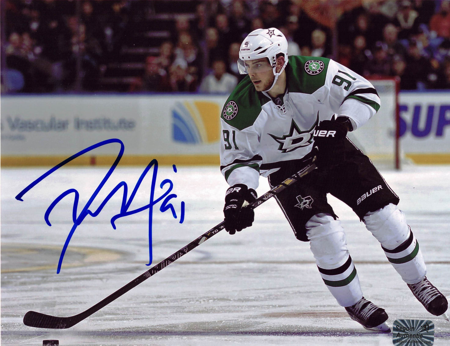 Tyler Seguin Autographed Hand Signed 8x10 Dallas Stars Photo - Seguin Holo