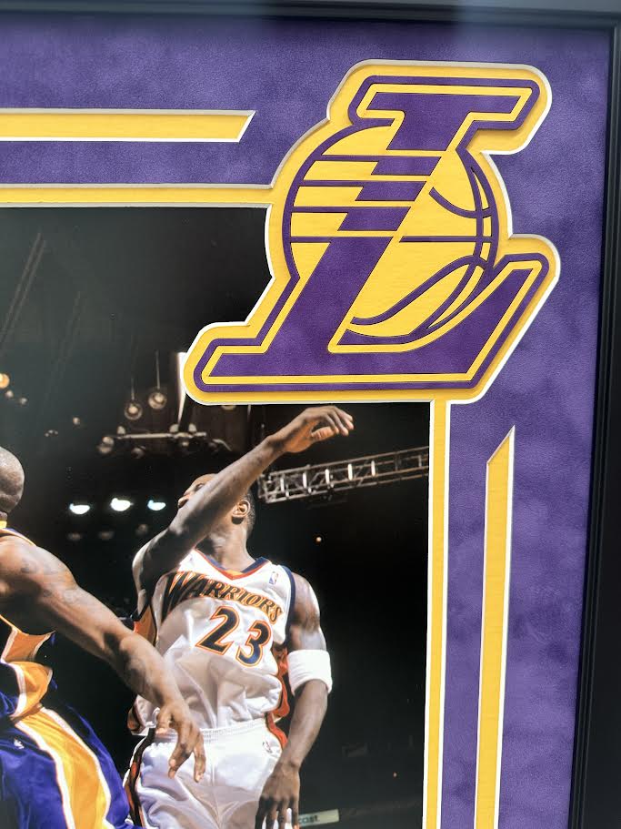 Shaquille O'Neal Autographed Hand Signed Custom Framed 16x20 Los Angeles Lakers Photo - JSA COA