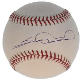 Shin-Soo Choo Autographed Hand Signed OML Baseball - MLB COA