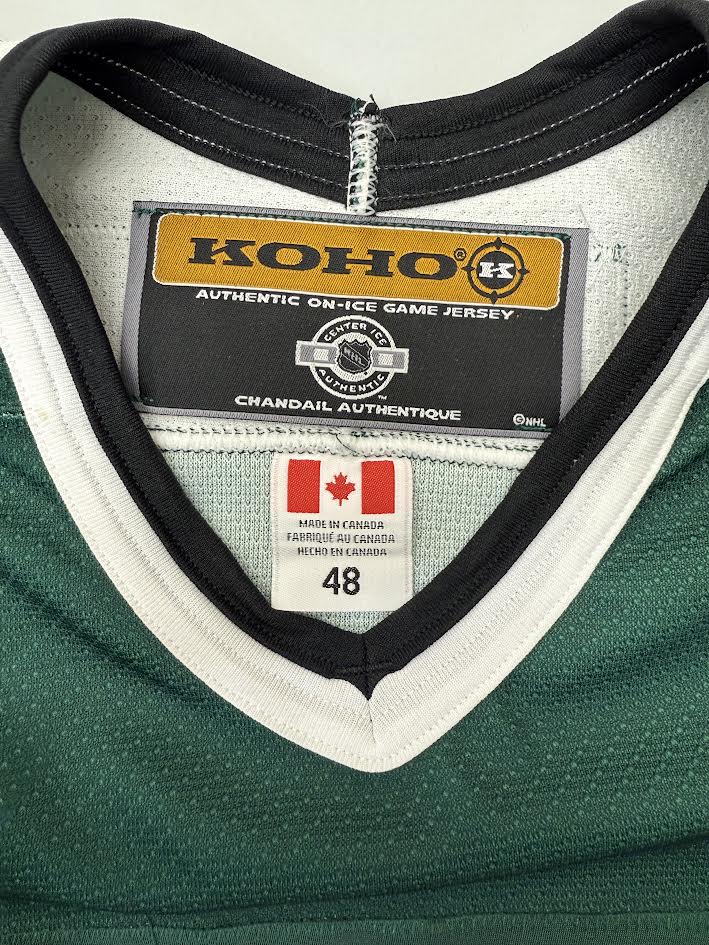 Dallas Stars Koho Authentic On-Ice Blank Game Jersey Size 48