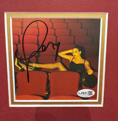 Taylor Swift Autographed Hand Signed Custom Framed Life of a Showgirl CD Insert - JSA COA