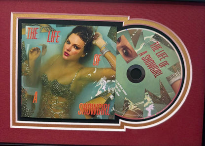 Taylor Swift Autographed Hand Signed Custom Framed Life of a Showgirl CD Insert - JSA COA