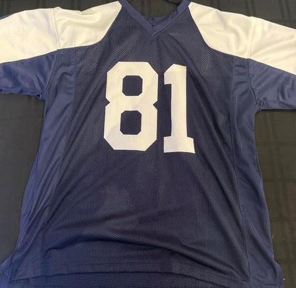Terrell Owens Autographed Hand Signed Custom Dallas Cowboys Jersey - JSA COA