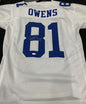 Terrell Owens Autographed Hand Signed Custom Dallas Cowboys Jersey - JSA COA