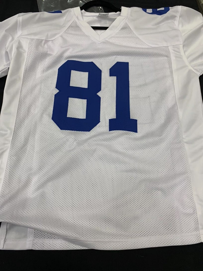 Terrell Owens Autographed Hand Signed Custom Dallas Cowboys Jersey - JSA COA