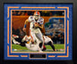 Tim Tebow Autographed Hand Signed Custom Framed 16x20 Florida Gators Photo w/ Insc. - JSA COA