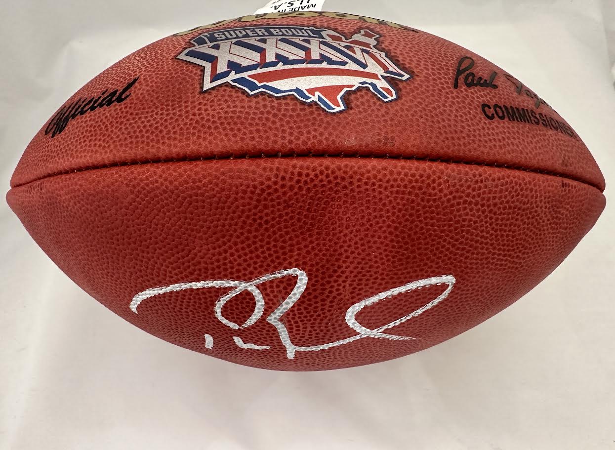 Tom Brady Autographed Hand Signed Super Bowl XXXVI Football - Fanatics COA